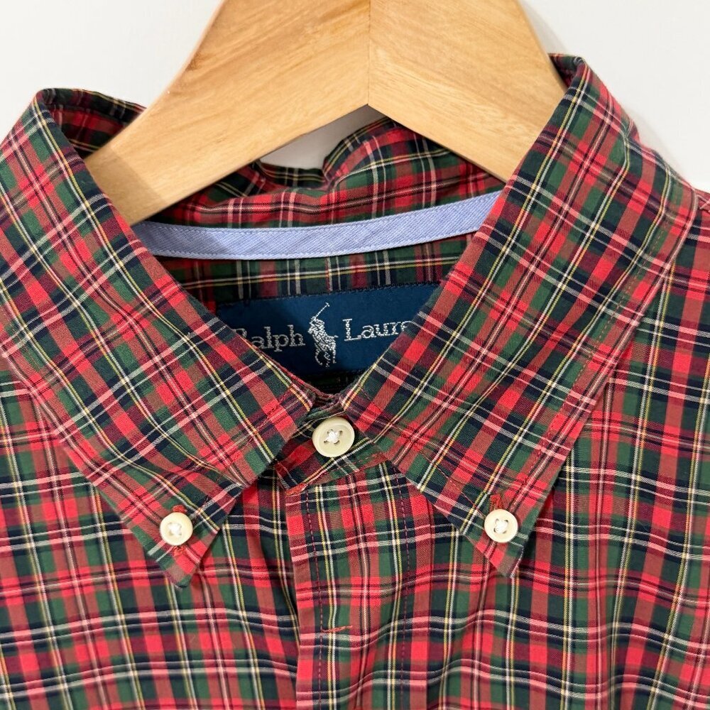 Ralph Lauren Men's Button Down Shirt Classic Fit Oxford Long Sleeve